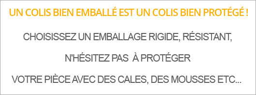 Choisissez un emballage rigide, résistant !