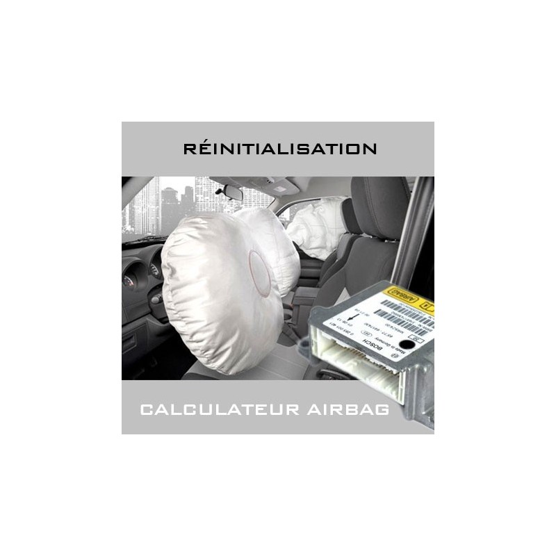 Réinitialisation calculateur airbag Clio 2 3 4 5