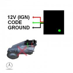 Emulateur verrou de colonne Mercedes