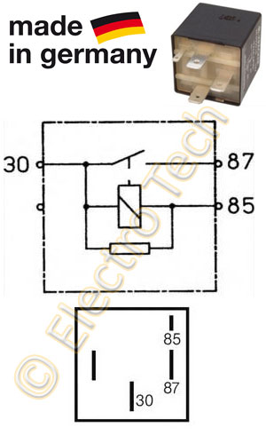 Relais 109 Volkswagen, Audi, Seat, Skoda